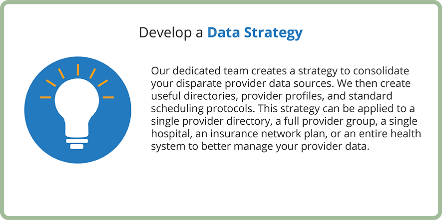 Develop a Data Strategy